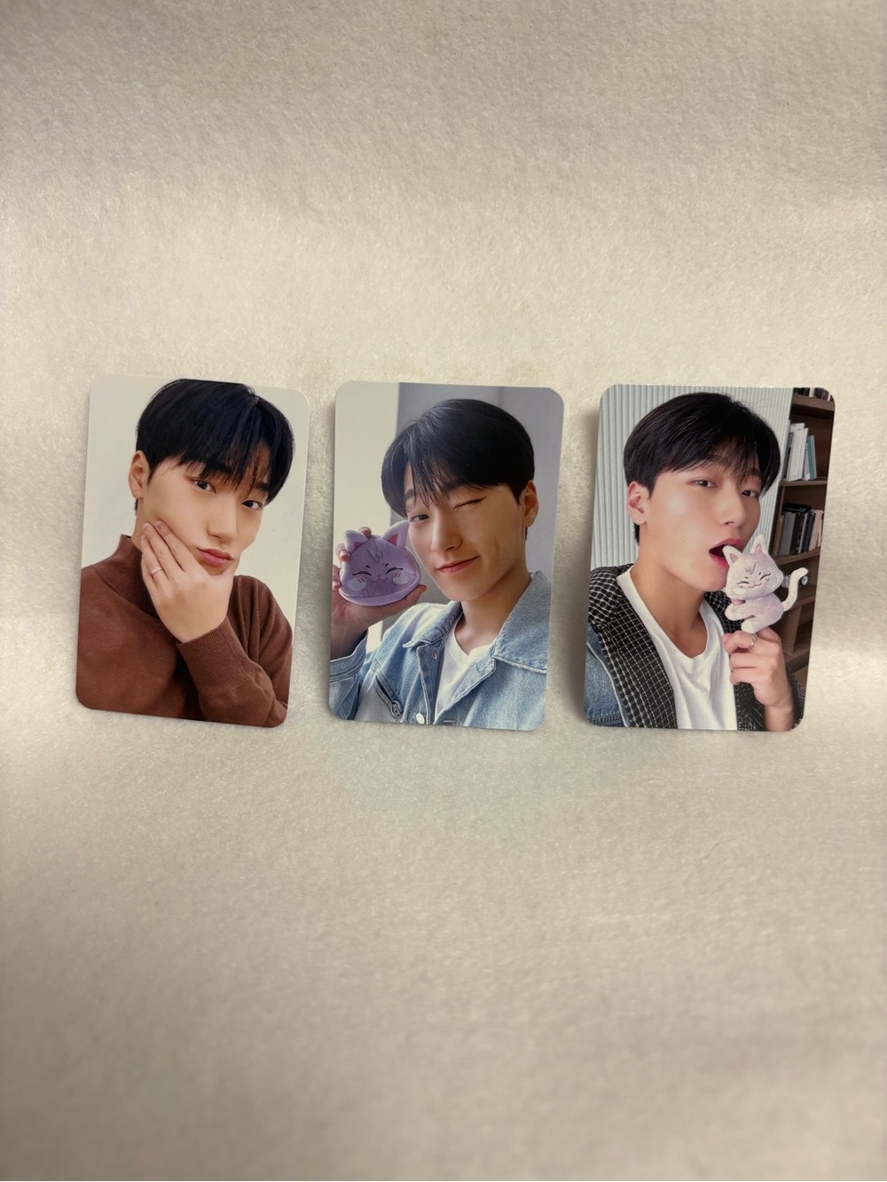 Set of 3 CHOI SAN Ateez Aniteez Sandeoki Photocards PC Dreamland